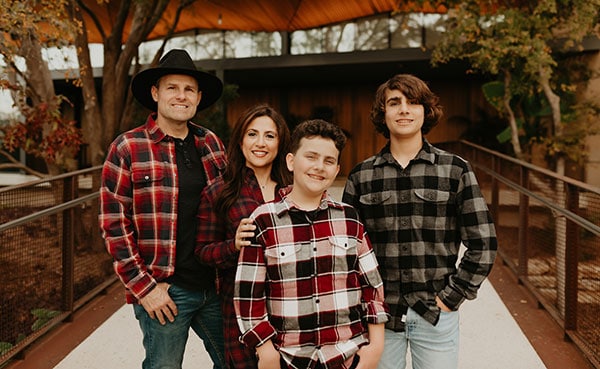 Dr. Kalakech and her family Embrace Orthodontics Cibolo, TX