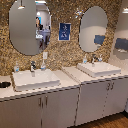 Homepage-Office-6 Washing hands sink Embrace Orthodontics Cibolo, TX