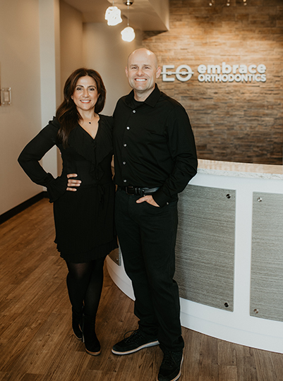 Dr. K and Dr. Chuck at Embrace Orthodontics Cibolo, TX