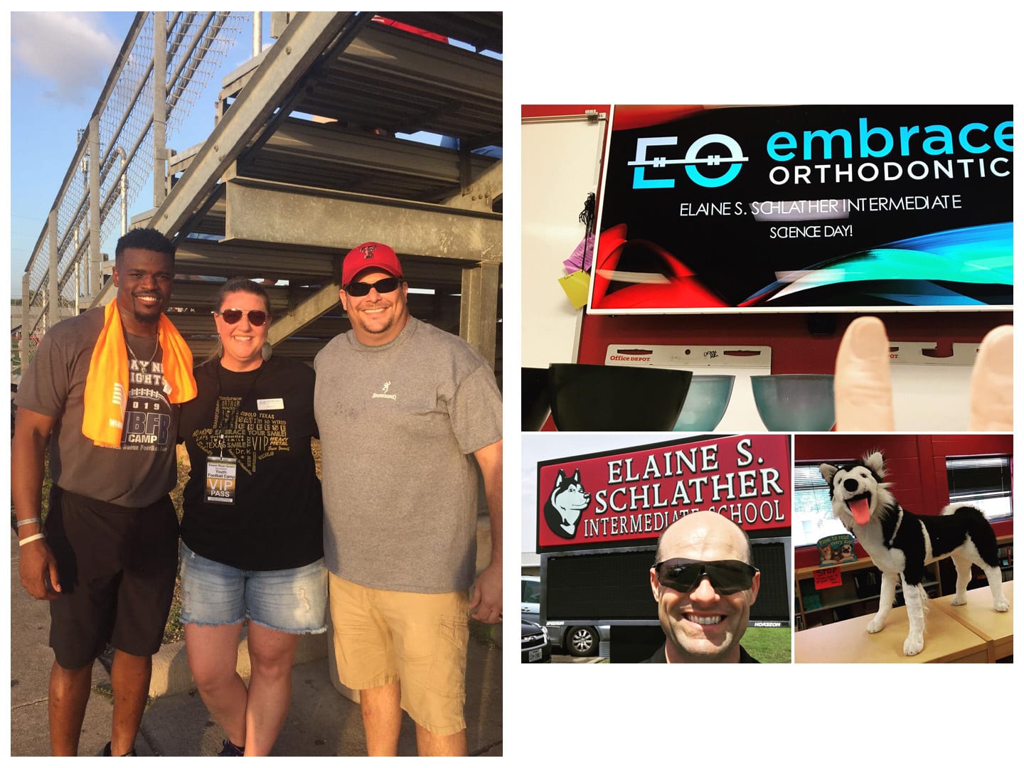 Embrace Orthodontics for Malcom Brown Camp Science day