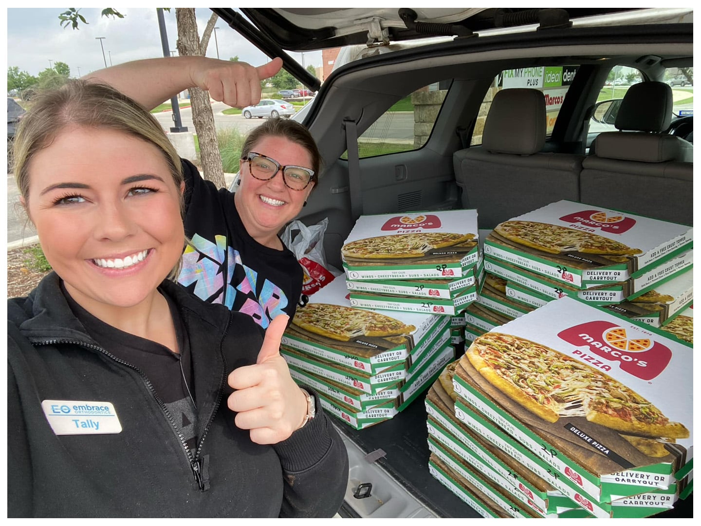 Embrace Orthodontics Teacher Appreciation lunch