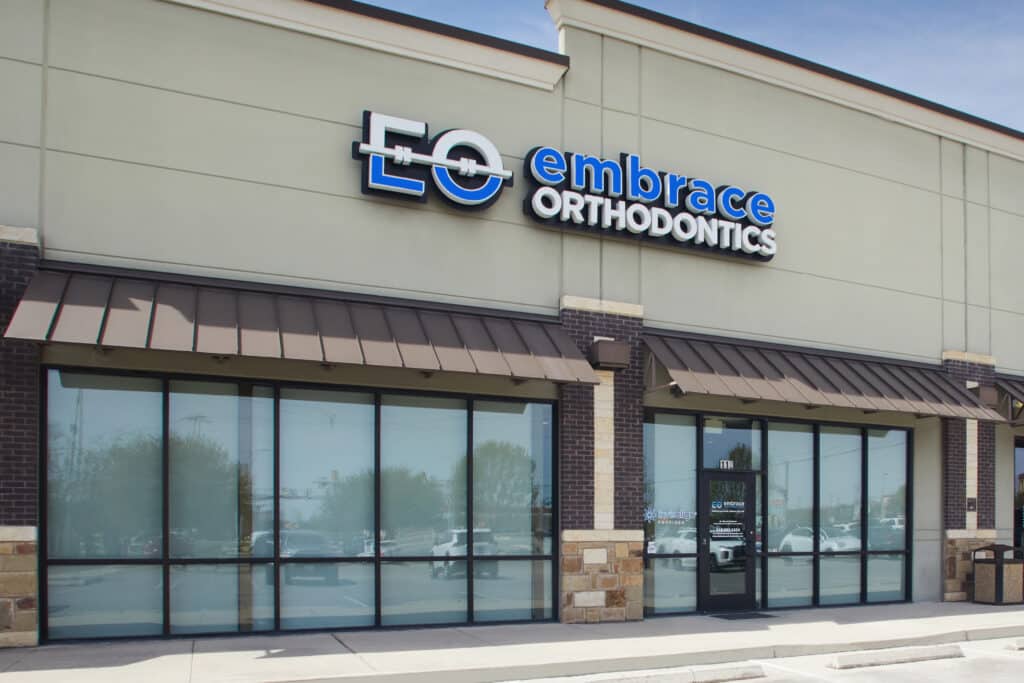 Embrace Orthodontics office tour exterior building